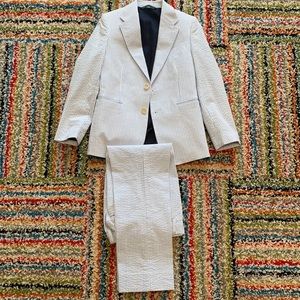 Vineyard Vines Seersucker boys suit